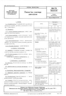 Owoce bzu czarnego zamrożone BN-78/8165-05