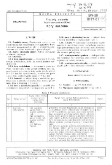 Produkty zielarskie leczniczo-przemysłowe - Kory suszone BN-89/8177-01