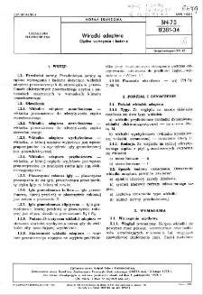 Wkładki adapter&oacute;w - Og&oacute;lne wymagania i badania BN-75/8281-04