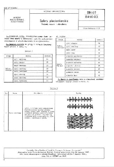 Sploty plecionkarskie - Podział, nazwy i określenia BN-69/8460-03