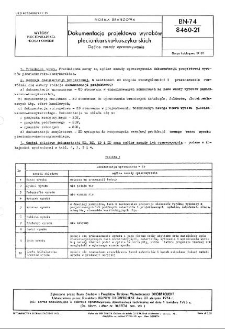 Dokumentacja projektowa wyrobów plecionkarsko-koszykarskich - Ogólne zasady opracowywania BN-74/8460-21