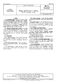 Kosze galanteryjne z wikliny - Wspólne wymagania i badania BN-74/8463-01
