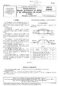 Wyroby kaletnicze - Rączki grzbietowe ze skóry i jej substytutów do teczek i waliz - Wymiary podstawowe BN-74/8500-06