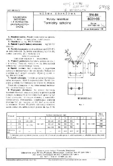 Wyroby kaletnicze - Tornistry szkolne BN-84/8501-06