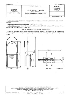 Wyroby kaletnicze i rymarskie - Torby zawodowe - Torba dla konduktora PKP BN-75/8501-17 Arkusz 04