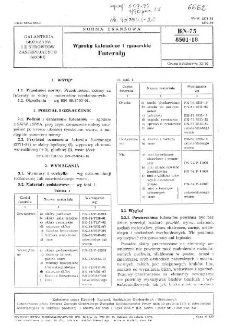 Wyroby kaletnicze i rymarskie - Futerały BN-75/8501-18