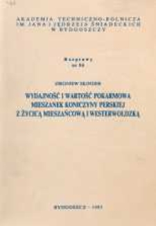 Wydajność i wartość pokarmowa mieszanek koniczyny perskiej z życicą mieszańcową i westerwoldzką