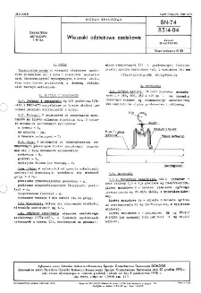 Wieszaki odzieżowe zaciskowe BN-74/8514-04