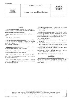 Temperówki płaskie ołówkowe BN-69/8541-12