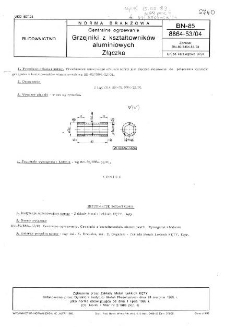 Centralne ogrzewanie - Grzejniki z kształtowników aluminiowych - Złączka BN-85/8864-53/04