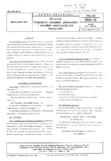 Wentylacja - Połączenia urządzeń, przewodów i kształtek wentylacyjnych blaszanych BN-89/8865-06