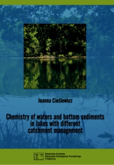 Chemistry of waters and bottom sediments in lakes with different catchment management