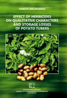 Effect of herbicides on qualitative characters and storage losses of potato tubers
